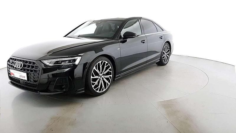 Nero mito metallizzato Usata 2023 Audi A8 Ambiente Tre volumi | 78.800 € (Buon prezzo) - Immagine 1/4