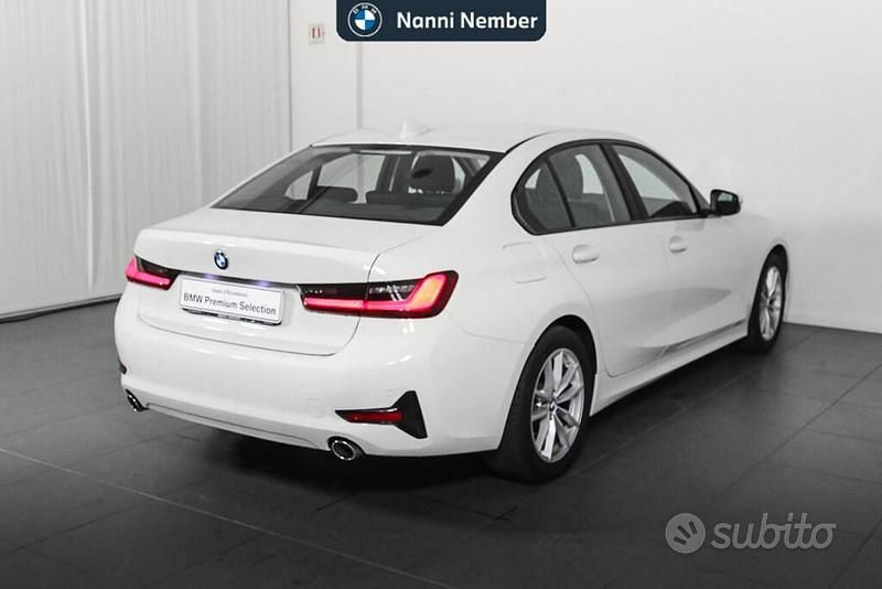 Usata BMW 318 Advantage 150 CV (110 kW) 2022 Bianco Berlina