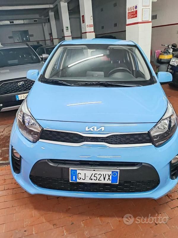 Usata Kia Picanto Comfort 67 CV (49 kW) 2022 Bluazzurro Utilitaria