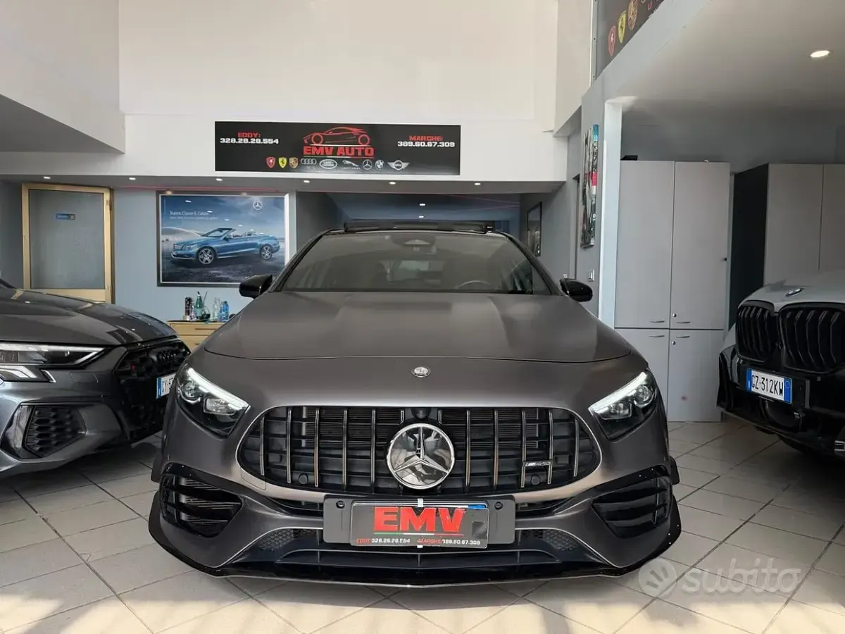 Usata Mercedes A45 AMG Premium Plus 421 CV (309 kW) 2024 Grigio Utilitaria