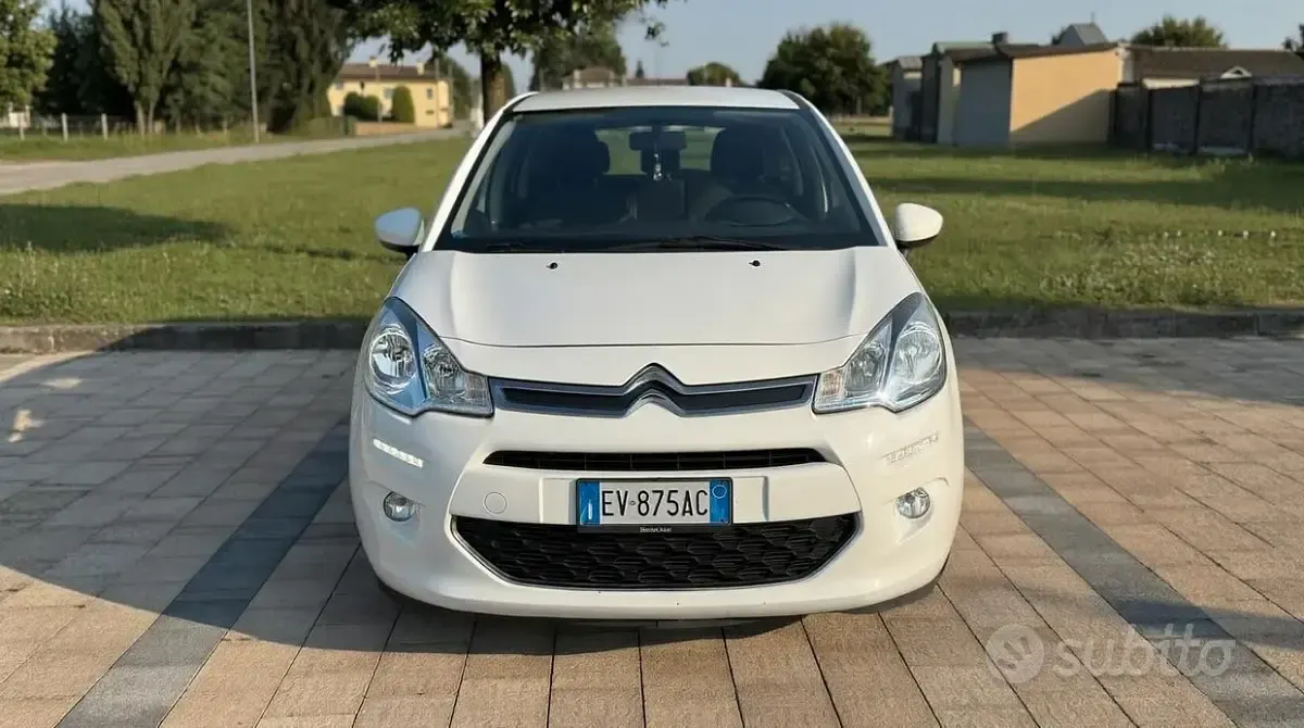 Usata Citroën C3 Seduction 68 CV (50 kW) 2014 Bianco Berlina