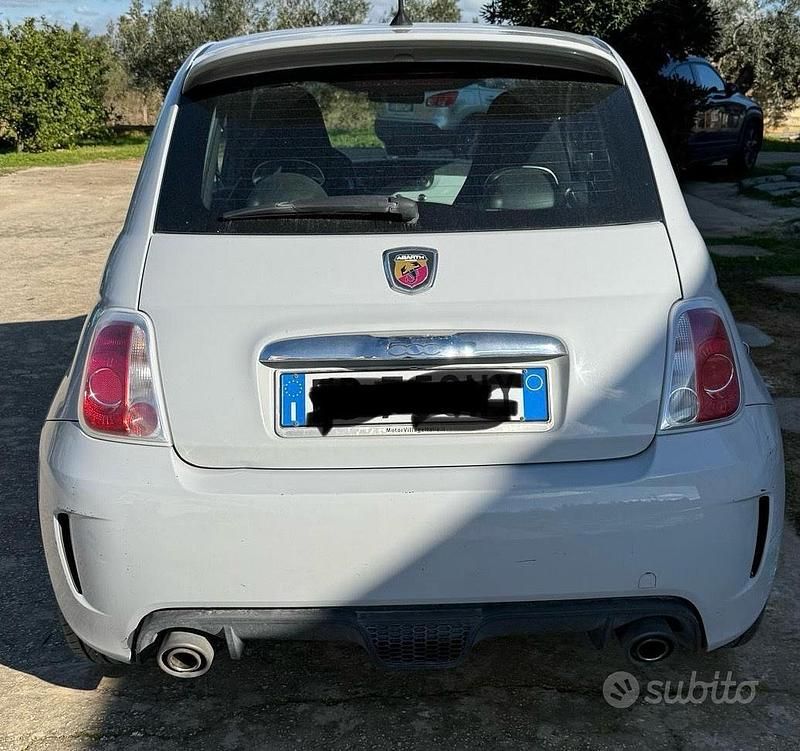 Usata Abarth 595 Turismo 159 CV (116 kW) 2014 Grigio Utilitaria