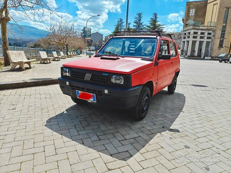 Usata Fiat Panda 1993 Rosso Berlina