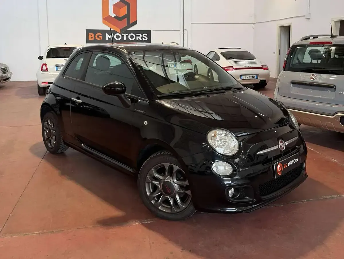 Usata Fiat 500 S 69 CV (50 kW) 2016 Nero Utilitaria