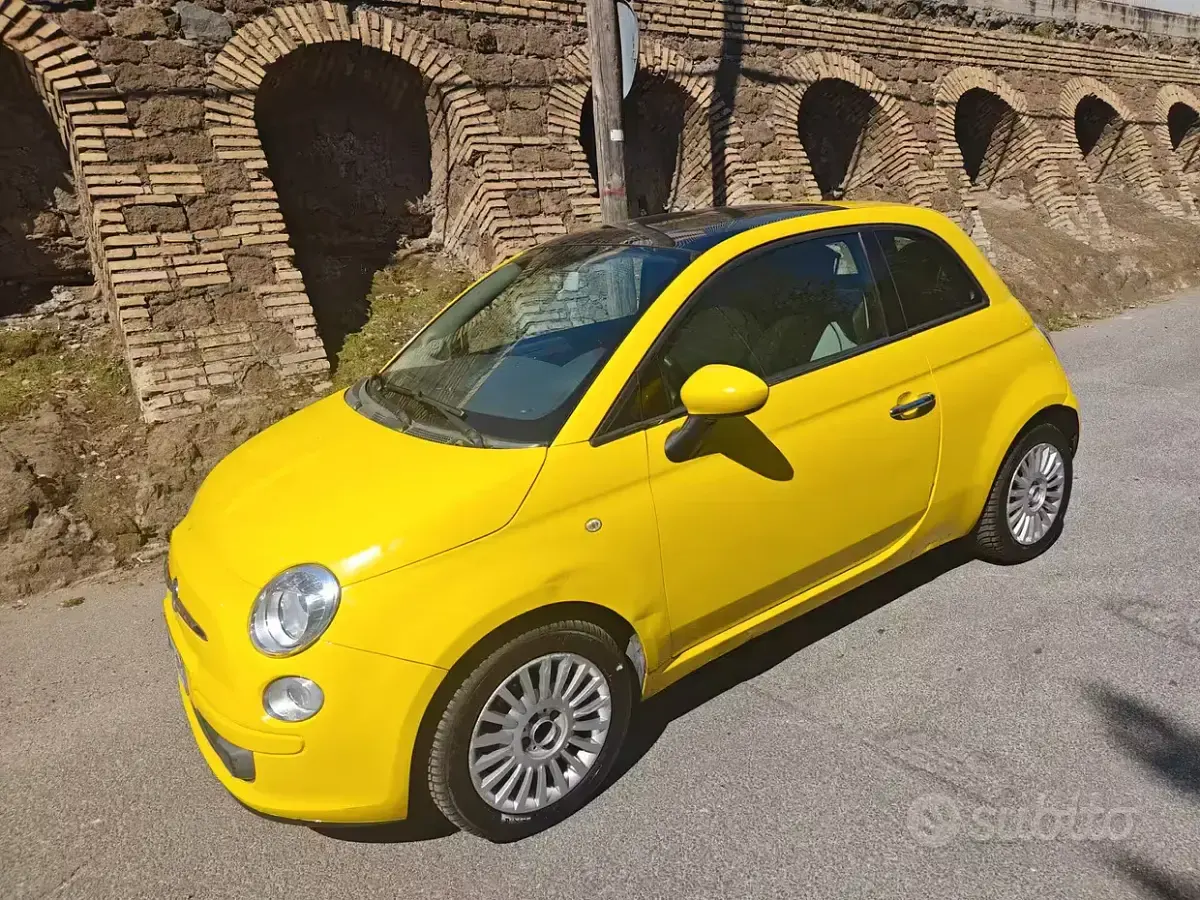 Usata Fiat 500 Pop 69 CV (50 kW) 2010 Grigio Berlina
