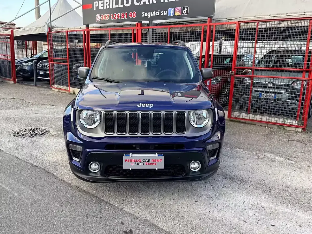 Usata Jeep Renegade Limited 130 CV (95 kW) 2021 Blu SUV