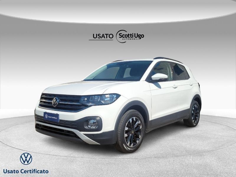 Bianco Usata 2022 VW T-Cross Style SUV | 16.500 € (Buon prezzo) - Immagine 1/4