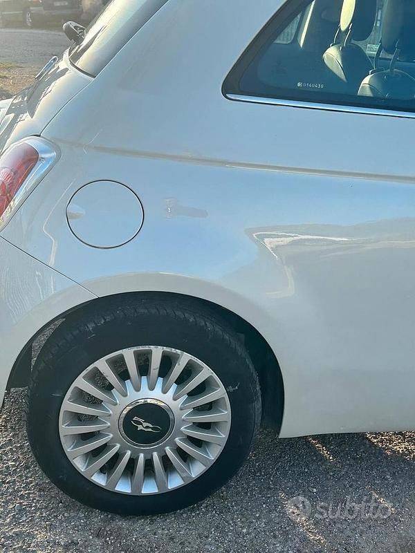Usata Fiat 500 Lounge 69 CV (50 kW) 2009 Bianco Berlina