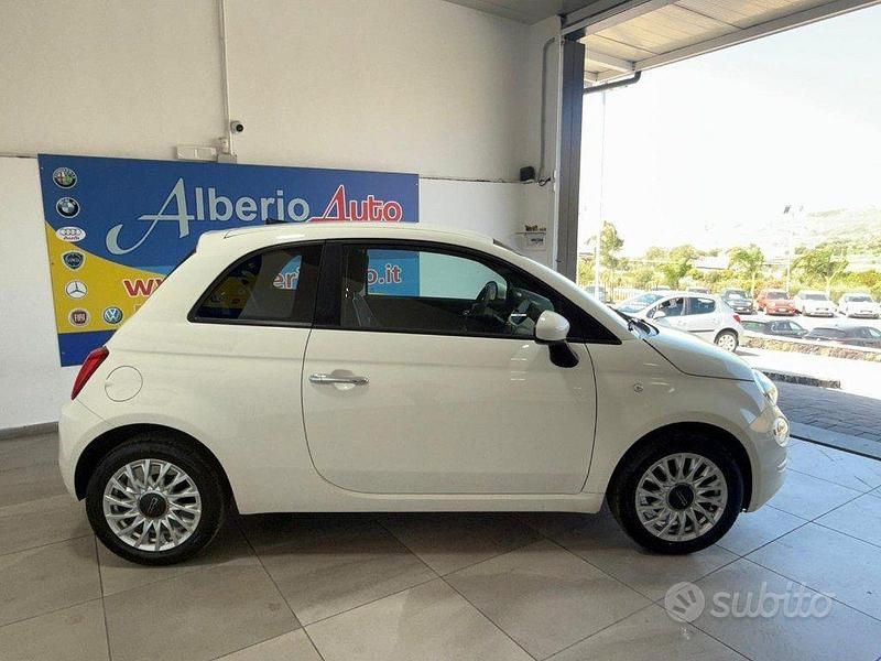 Usata Fiat 500 Lounge 69 CV (50 kW) 2020 Bianco Utilitaria