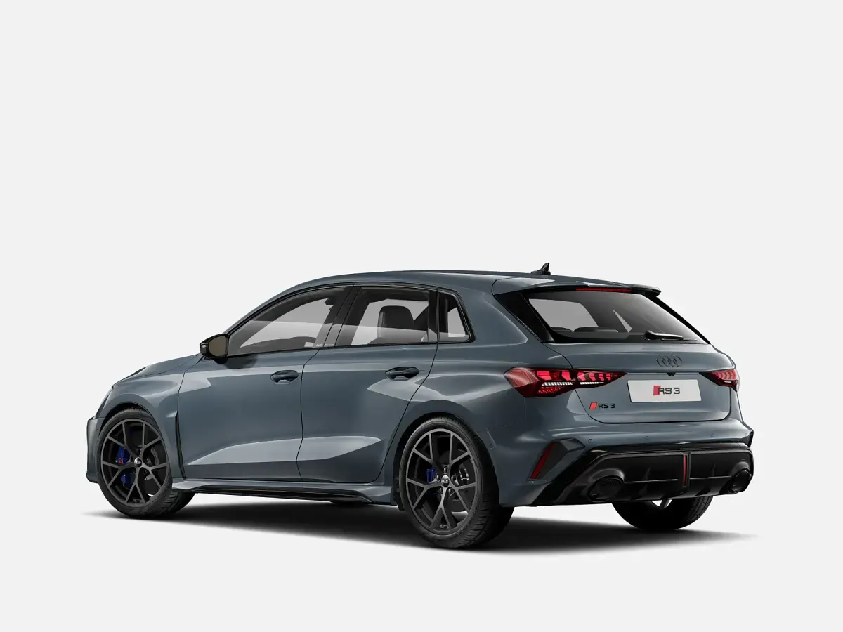 Nuova Audi RS3 Sportback Comfort 400 CV (294 kW) 2026 Grigio kemora metallizzato Utilitaria