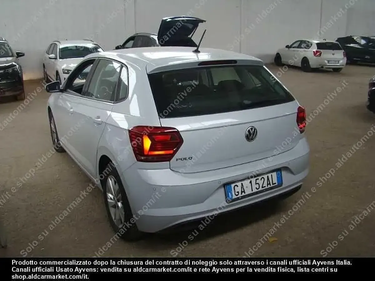 Usata VW Polo Comfortline 80 CV (58 kW) 2019 Bianco Utilitaria