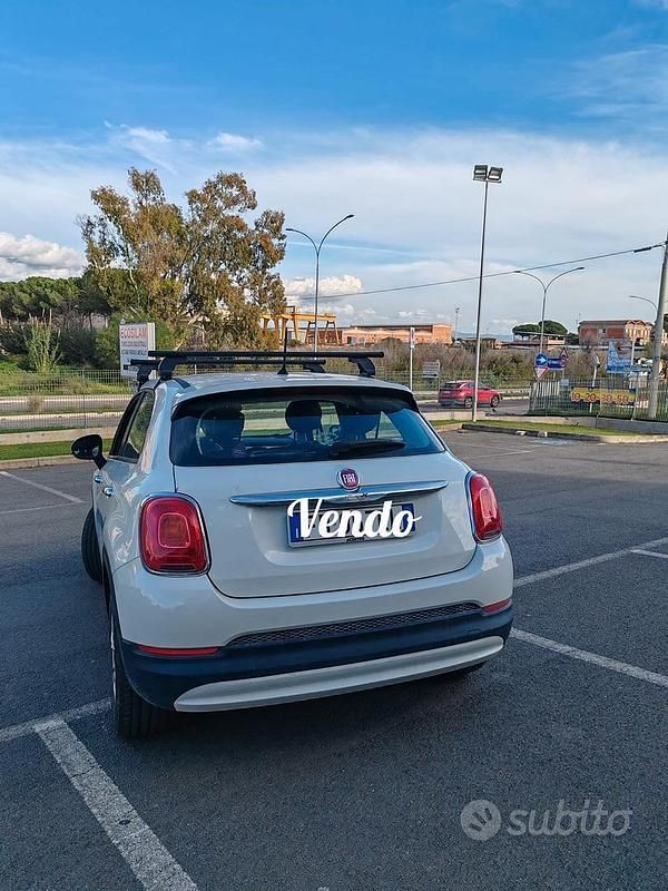 Usata Fiat 500X 95 CV (69 kW) 2016 Bianco SUV