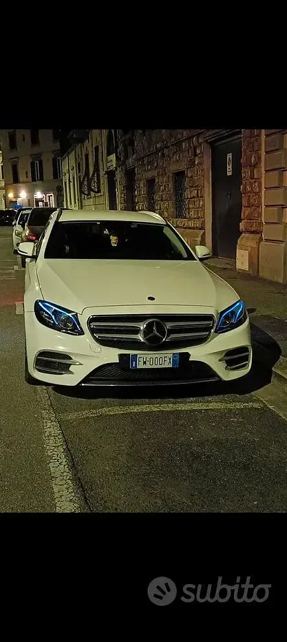 Usata Mercedes E220 194 CV (142 kW) 2019 Bianco Station wagon