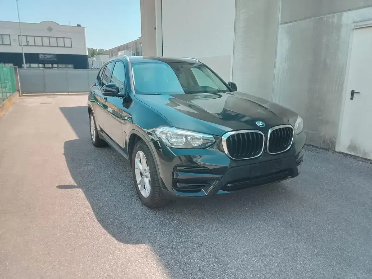 Usata BMW X3 Advantage 190 CV (139 kW) 2021 Nero SUV