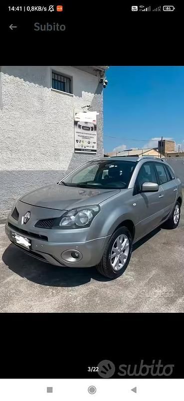 Usata Renault Koleos 150 CV (110 kW) 2009 Grigio SUV