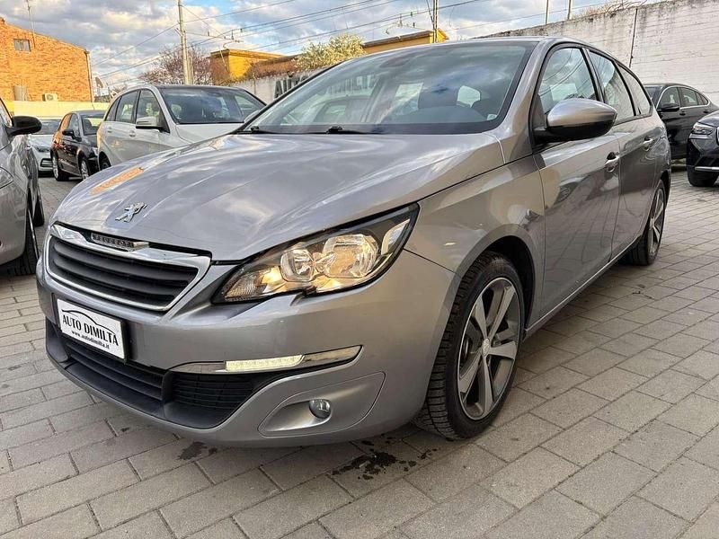 Usata Peugeot 308 SW Allure 114 CV (83 kW) 2014 Grigio Station wagon