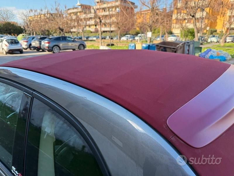 Usata Fiat 500C Lounge 69 CV (50 kW) 2017 Grigio Cabrio