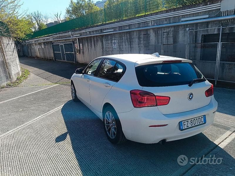 Usata BMW 116 2018 Bianco Utilitaria