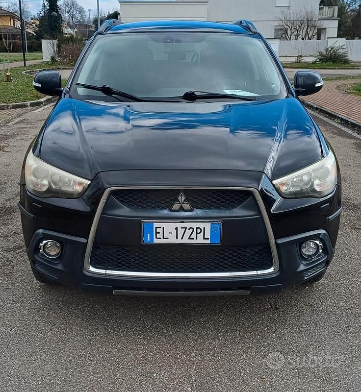 Usata Mitsubishi ASX Intense 150 CV (110 kW) 2012 Nero SUV