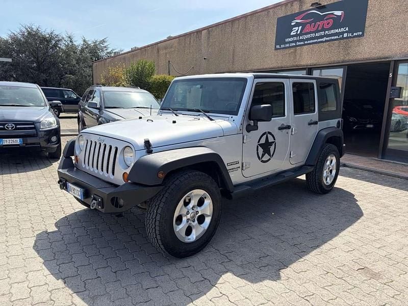 Usata Jeep Wrangler Unlimited Sport 177 CV (130 kW) 2008 Argento SUV