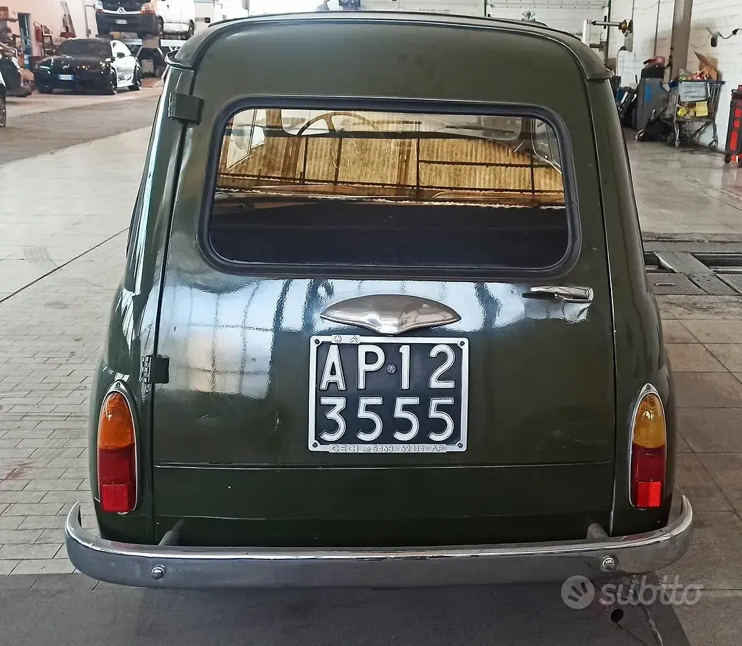 Usata Fiat 500 18 CV (13 kW) 1970 Verde Utilitaria