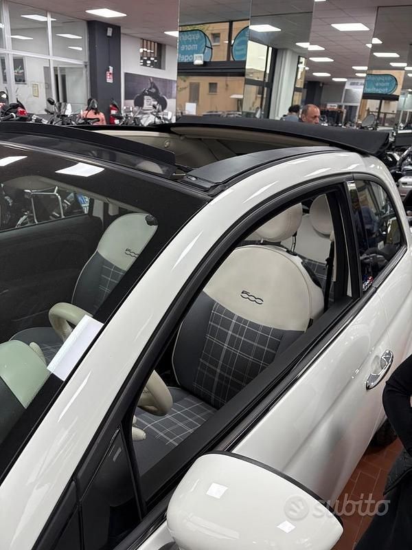 Usata Fiat 500C Collezione 69 CV (50 kW) 2019 Bianco Cabrio