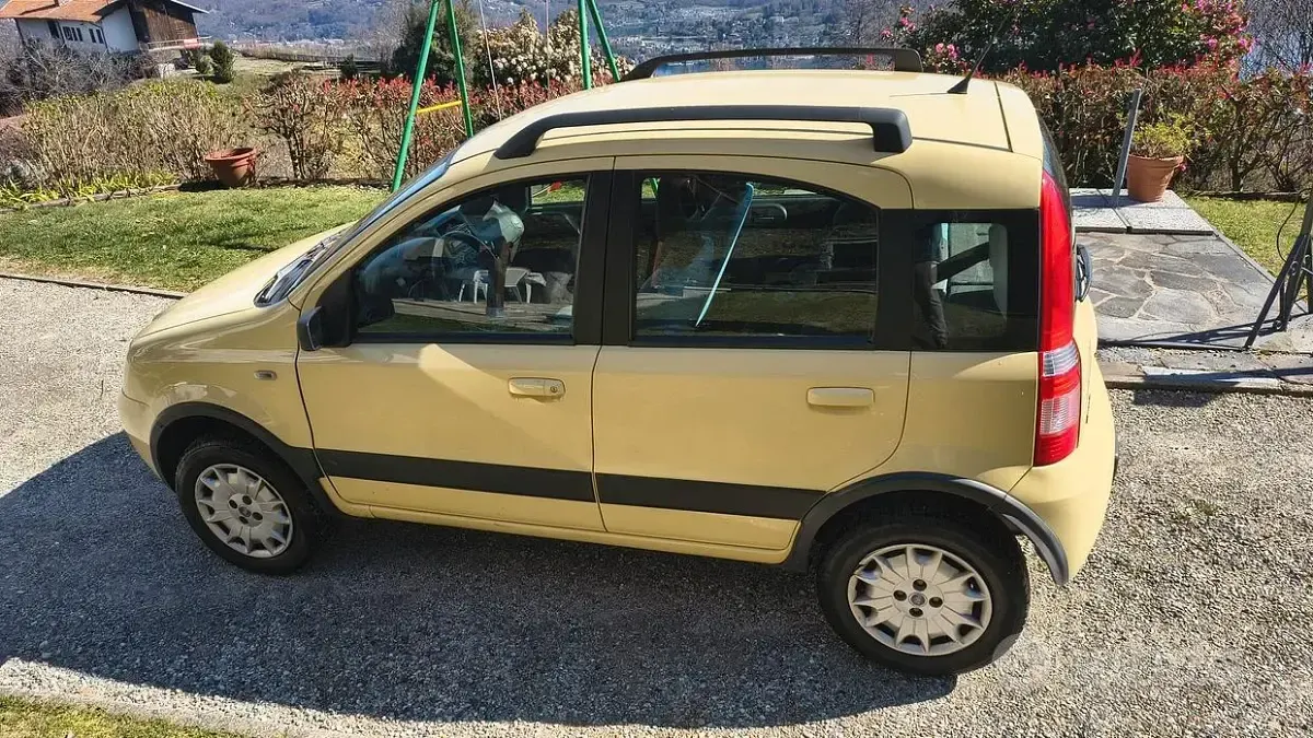 Usata Fiat Panda 4x4 60 CV (44 kW) 2007 Giallo Utilitaria