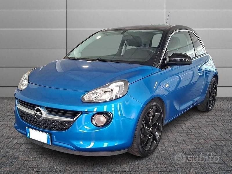Usata Opel Adam Slam 87 CV (63 kW) 2016 Azzurro Utilitaria