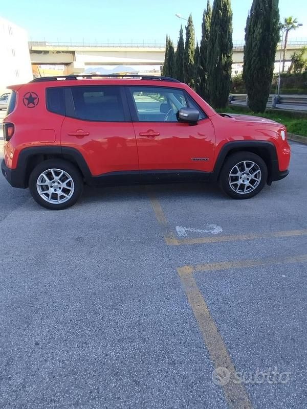 Usata Jeep Renegade 120 CV (88 kW) 2019 Rosso SUV