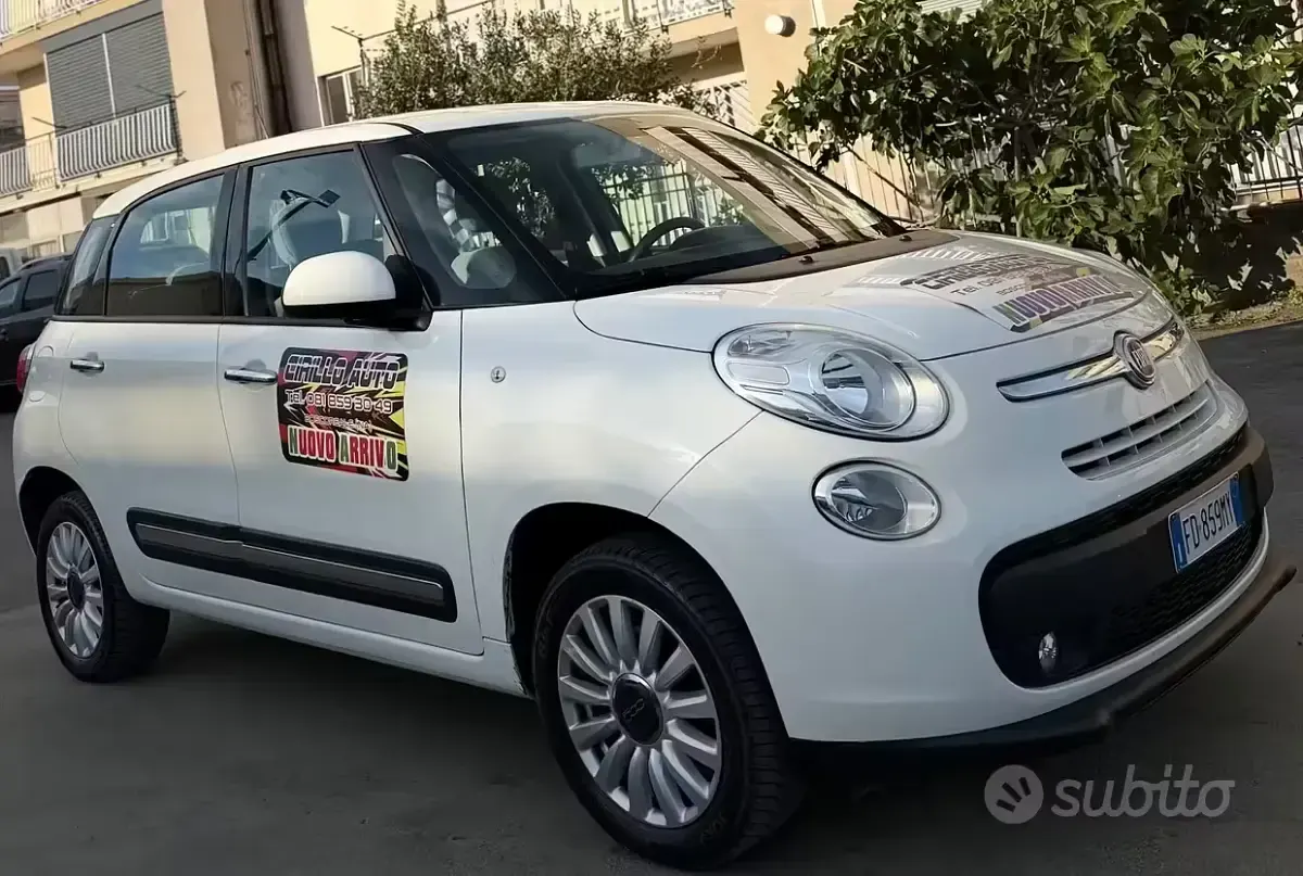 Usata Fiat 500L 84 CV (61 kW) 2016 Bianco Monovolume