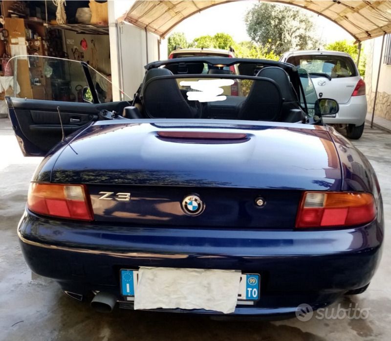 Usata BMW Z3 1999 Blu Cabrio