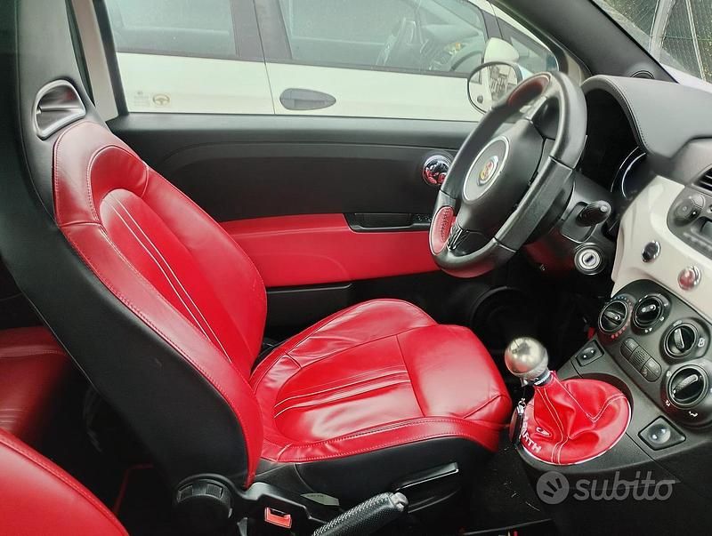 Usata Abarth 595 Turismo 160 CV (117 kW) 2016 Bianco Utilitaria