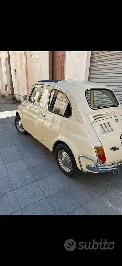 Usata Fiat Cinquecento 1960 Bianco Utilitaria
