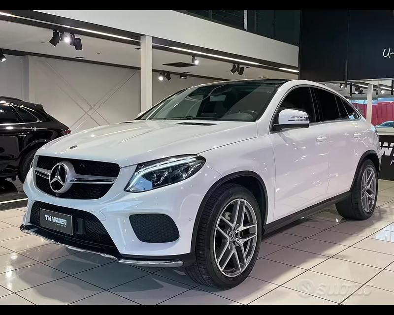 Usata Mercedes GLE350 Premium 258 CV (189 kW) 2019 Bianco Coupé