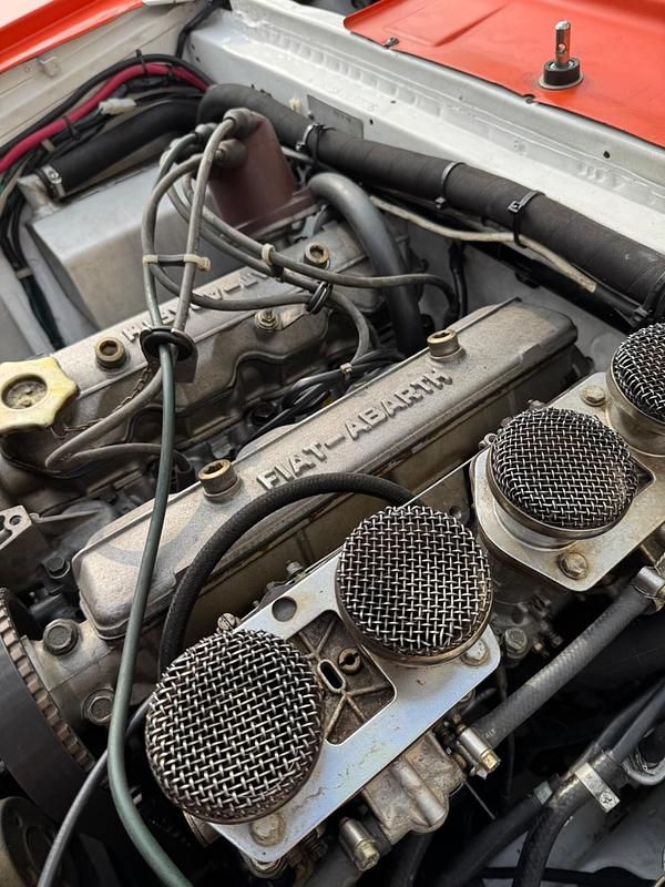 Usata Fiat 124 Abarth 175 CV (128 kW) 1970 Rosso Berlina