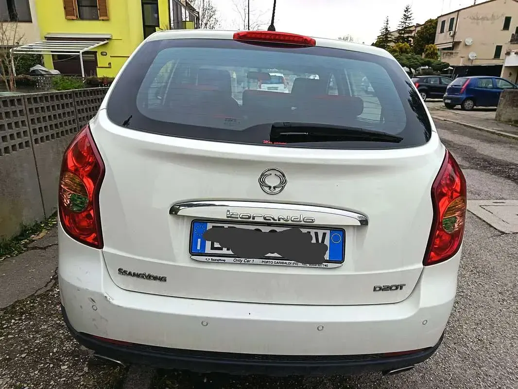 Usata SsangYong Korando 175 CV (128 kW) 2013 Bianco SUV