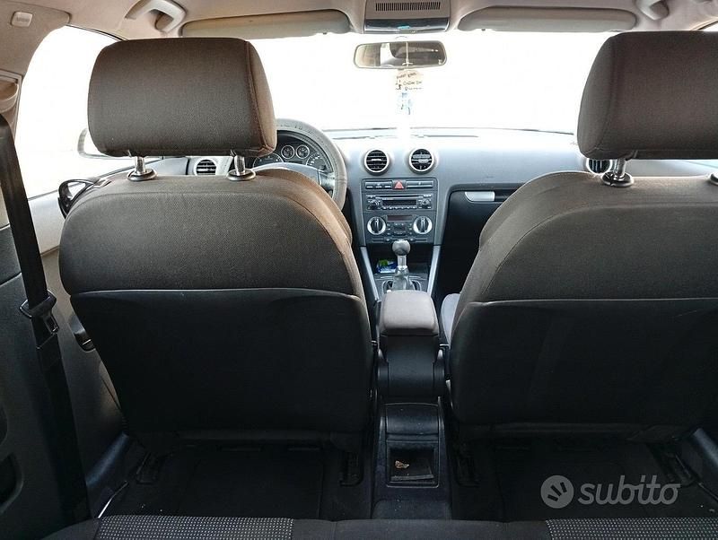 Usata Audi A3 130 CV (95 kW) 2005 Nero Utilitaria