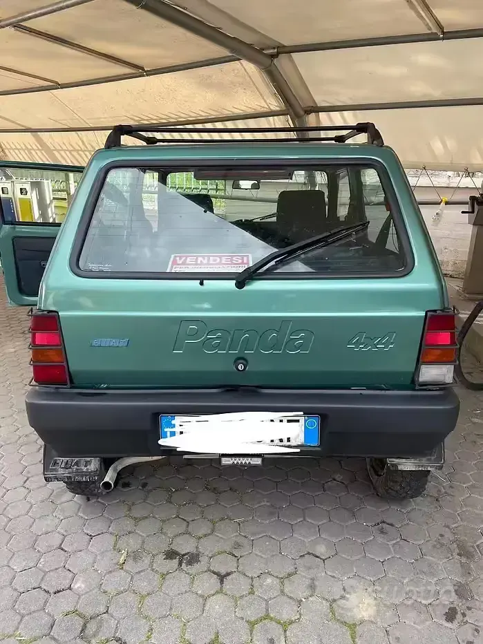 Usata Fiat Panda 4x4 2003 Verde Utilitaria