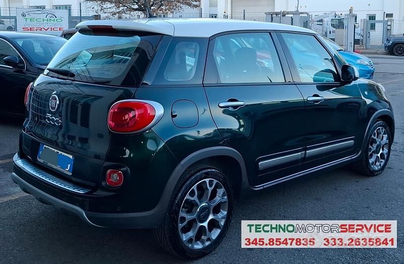 Usata Fiat 500L Trekking 120 CV (88 kW) 2017 Verde Monovolume