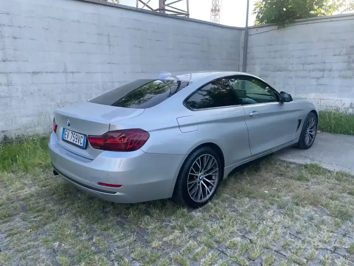 Usata BMW 420 Coupé 184 CV (135 kW) 2014 Grigio Coupé