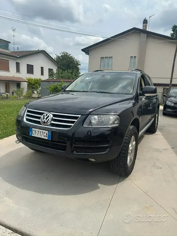Usata VW Touareg R 174 CV (127 kW) 2005 Nero SUV