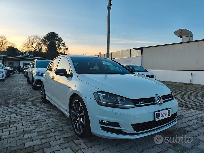Usata VW Golf VII 150 CV (110 kW) 2017 Bianco Berlina