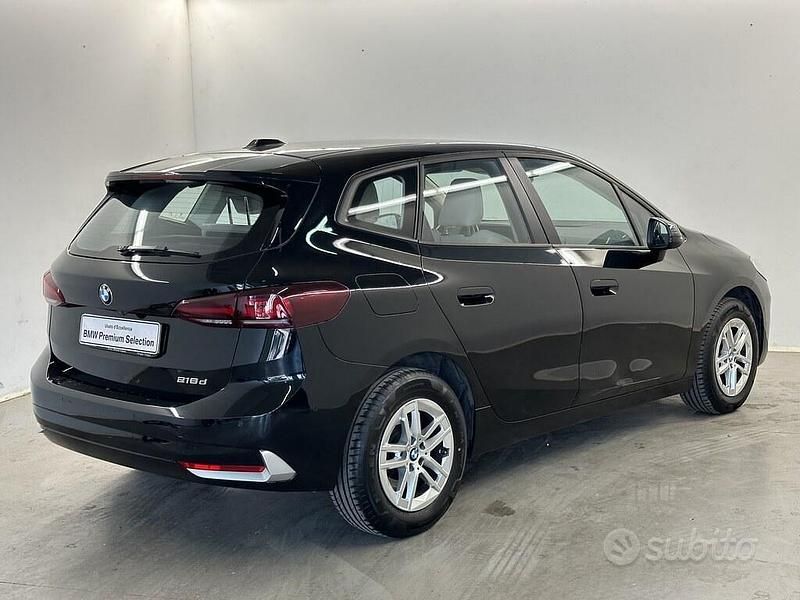 Usata BMW 218 Active Tourer 150 CV (110 kW) 2022 Nero Monovolume