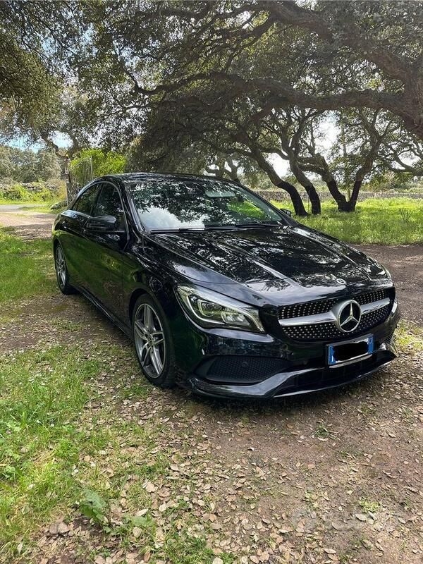 Usata Mercedes CLA200 136 CV (100 kW) 2019 Nero Berlina