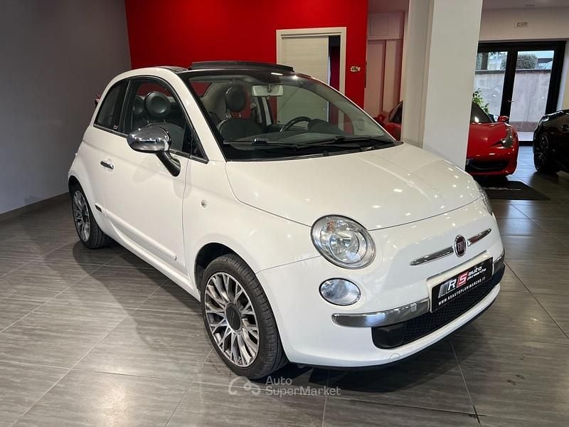 Usata Fiat 500C Lounge 69 CV (50 kW) 2015 Bianco Cabrio