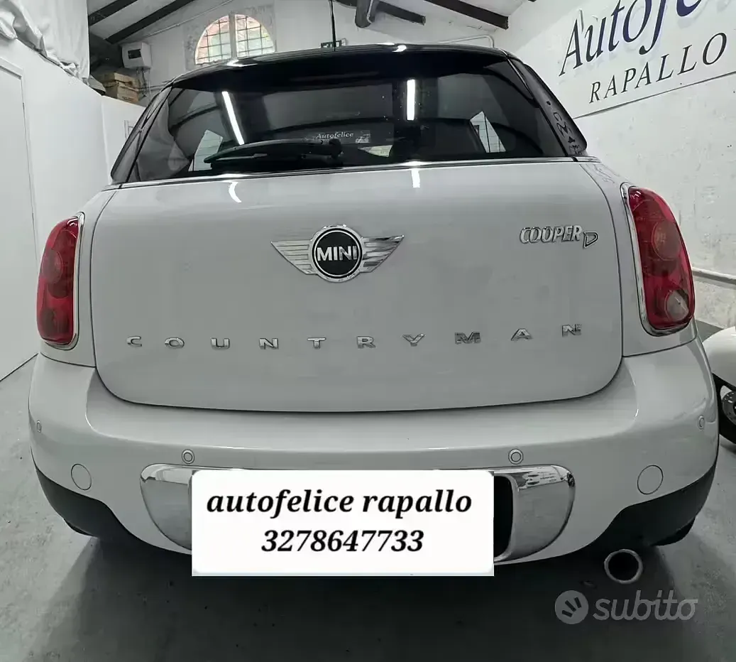 Usata Mini Park Lane Countryman 111 CV (81 kW) 2015 Bianco SUV