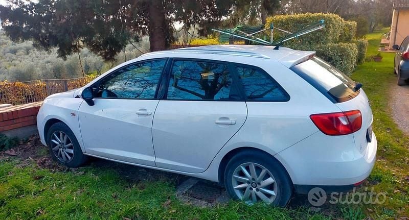 Usata Seat Ibiza ST 75 CV (55 kW) 2014 Bianco Station wagon