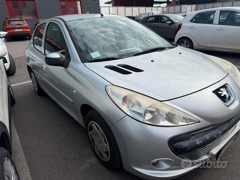 Usata Peugeot 206 73 CV (53 kW) 2009 Grigio Berlina
