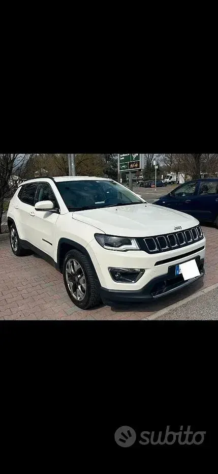 Usata Jeep Compass 120 CV (88 kW) 2019 Bianco SUV