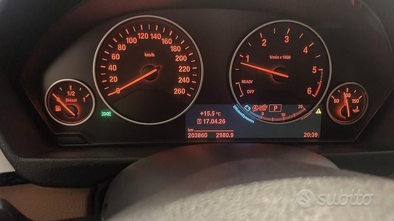 Usata BMW 316 2016 Nero Station wagon